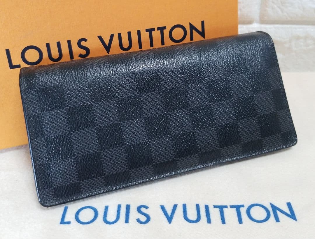 LOUIS VUITTON ダミエ グラフィット ポルトフォイユブラザ 長財布