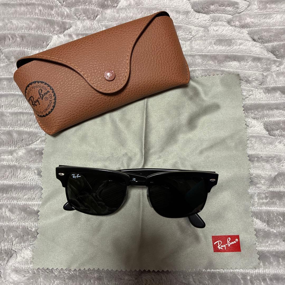 Ray Ban レイバン　ブラックフレーム サングラス （ケース付）RB4190