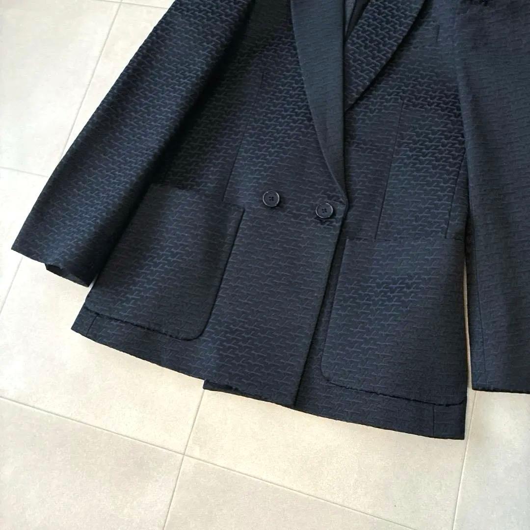 美品 ザディグエヴォルテール♡総柄 ジャガード ダブルブレスト ジャケット