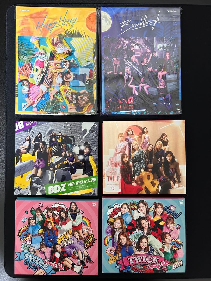 TWICE ・CD・DVD・トレカセット