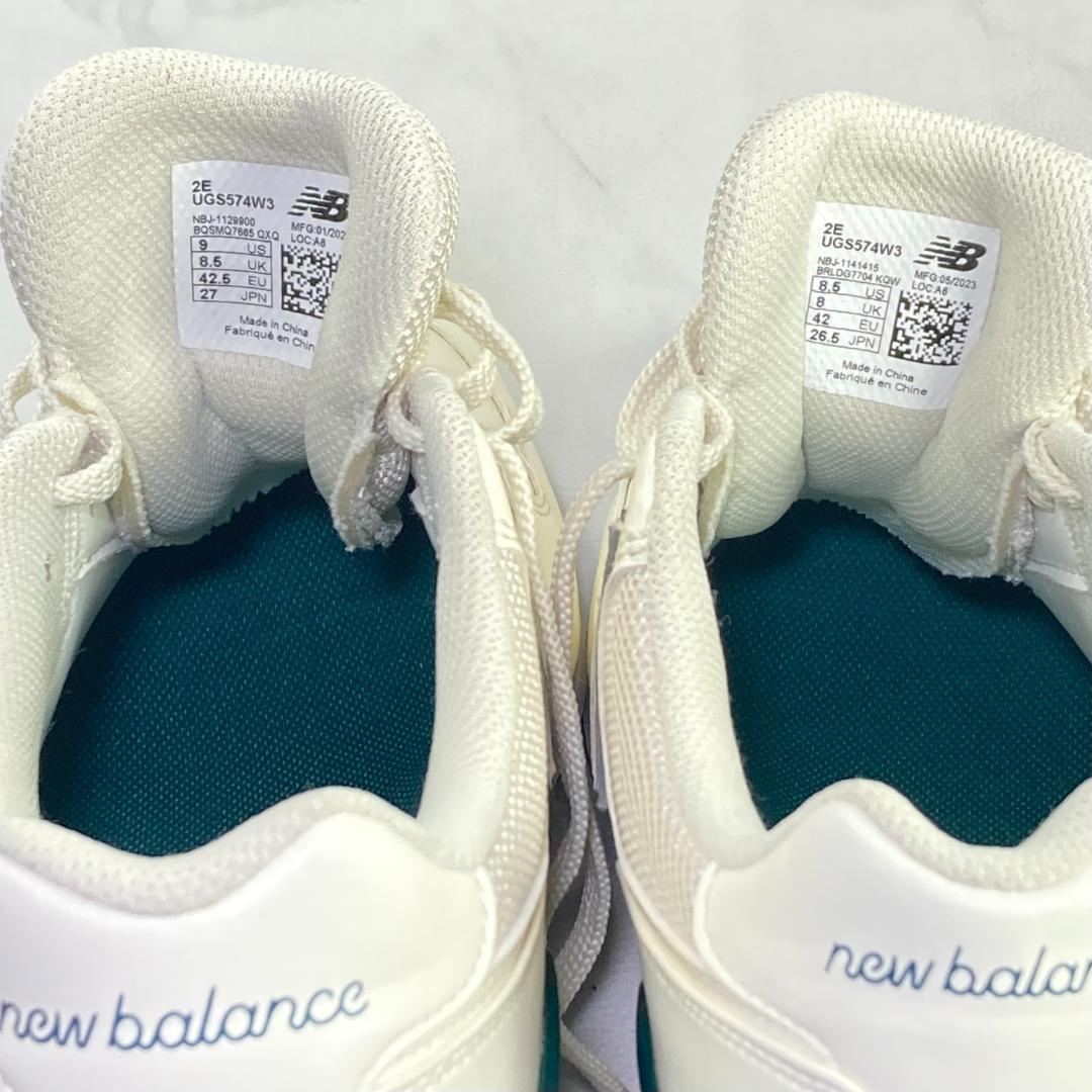【美品・訳あり】new balance ゴルフシューズ 左27㎝ 右26.5㎝