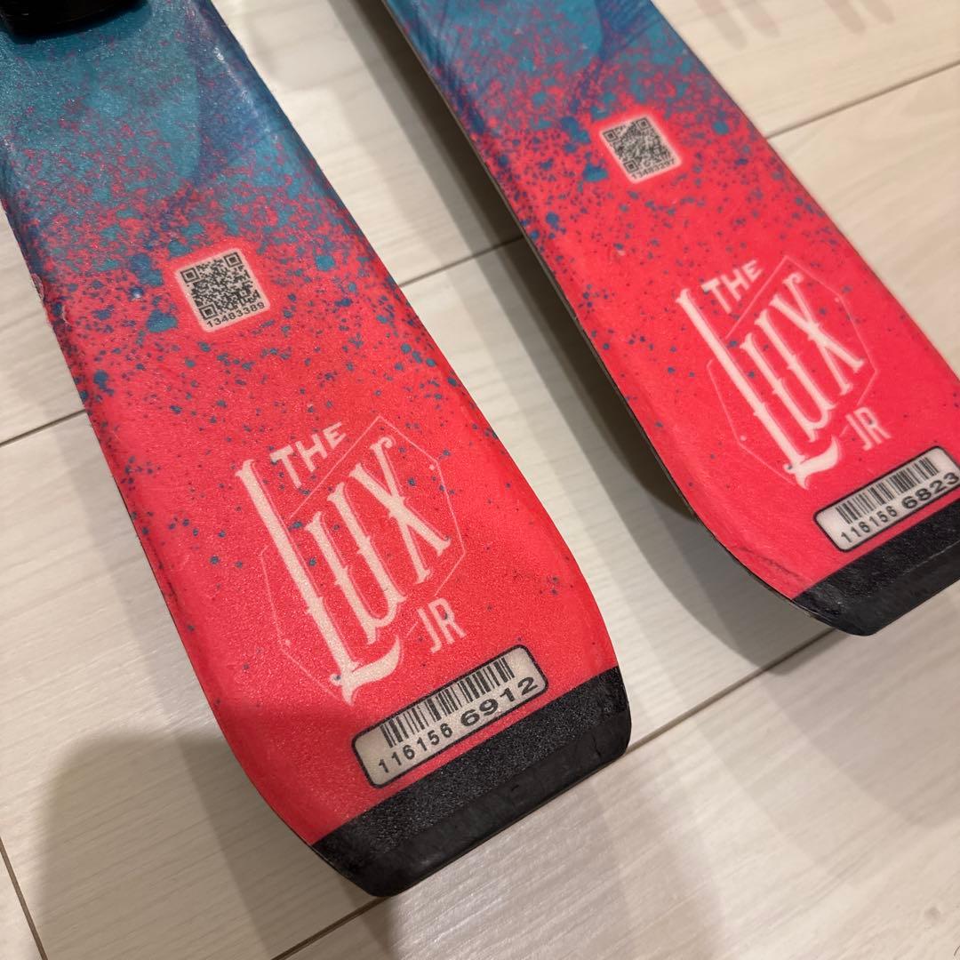 スキー（サロモン）ブーツ（LANGE）、ポール（Leki）セット　ジュニア