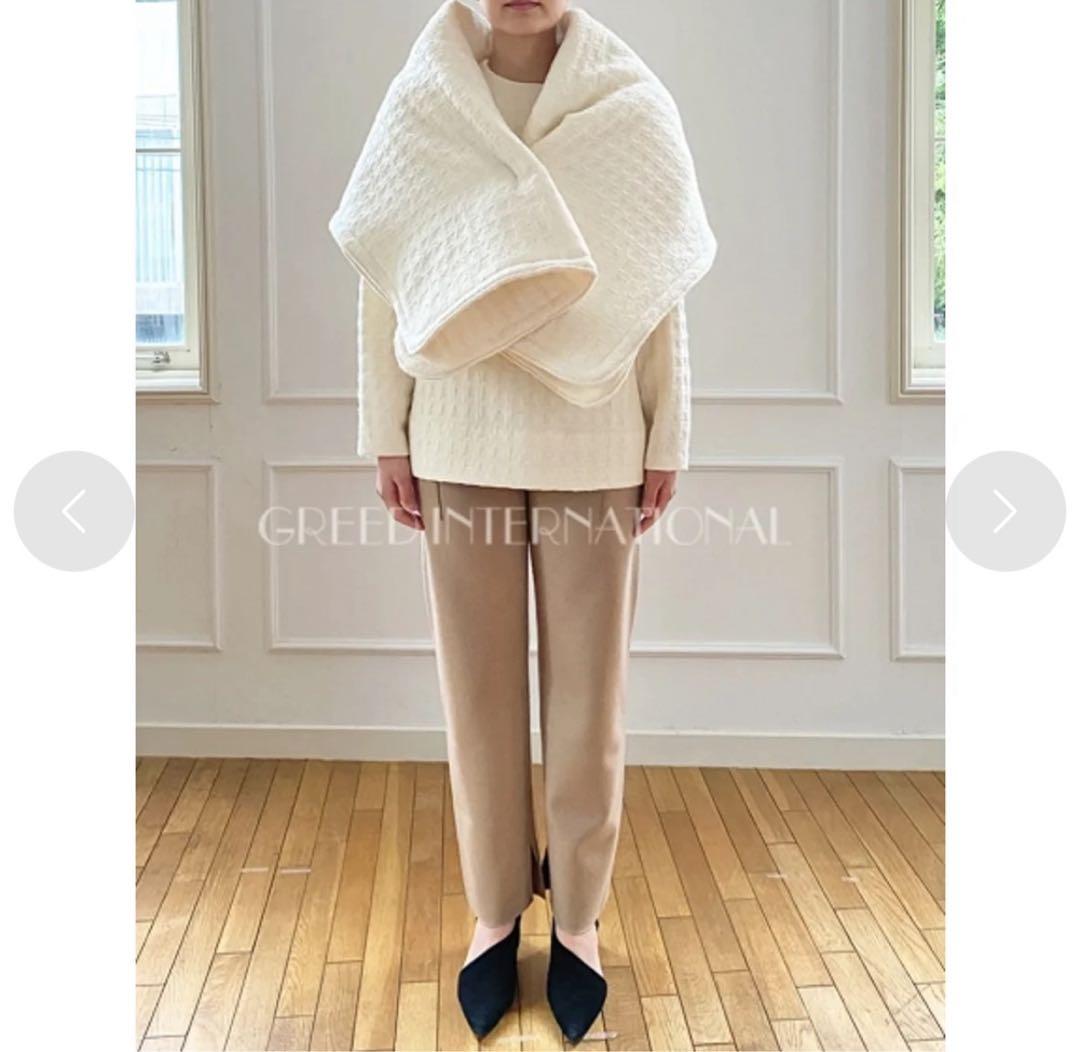 グリードインターナショナルショールオフホワイト53