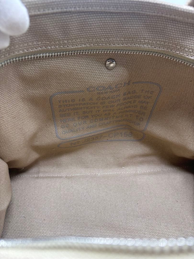 COACH カーゴ トートバッグ ベージュ　(新品・未使用)