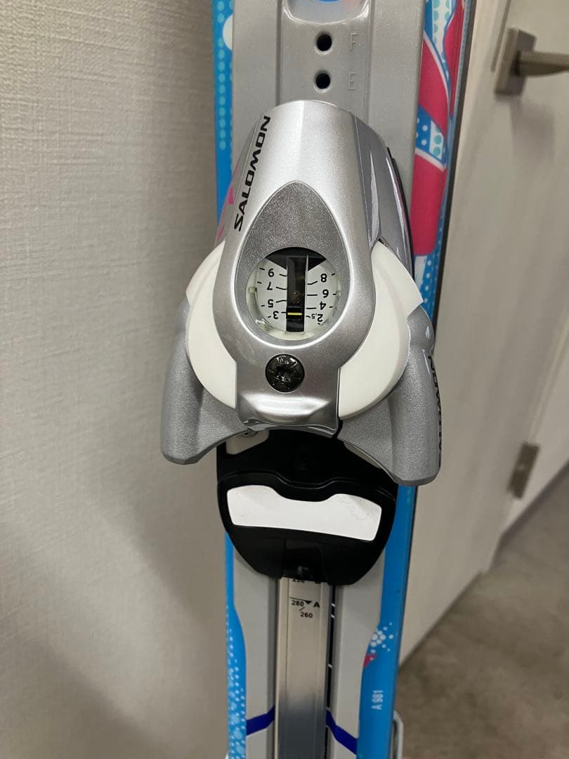 【新品】Salomon サロモン　arc en ciel スキー板137センチ