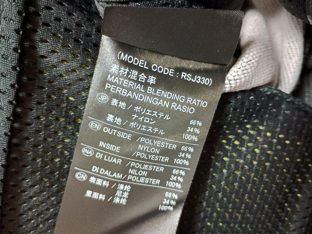 Sサイズ RSタイチ RSJ330 コーデュラフーディ バイクジャケット