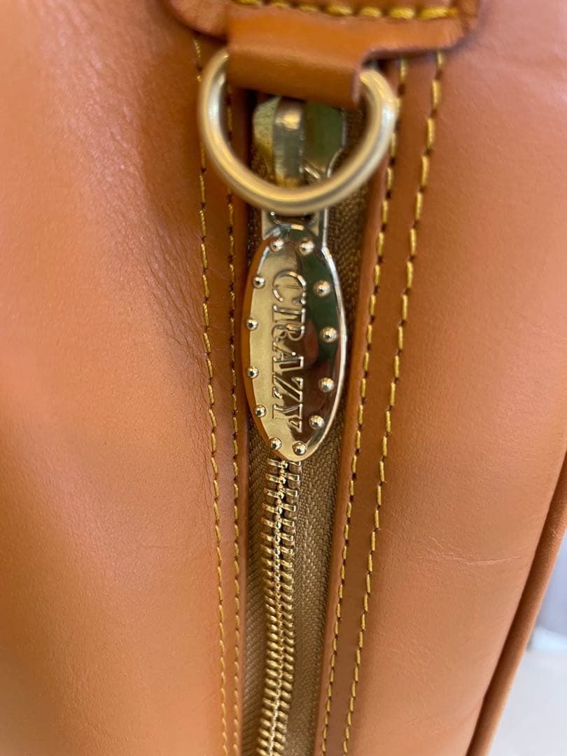 CRAZYキャメル色 ゴルフバッグ・キャディバッグ