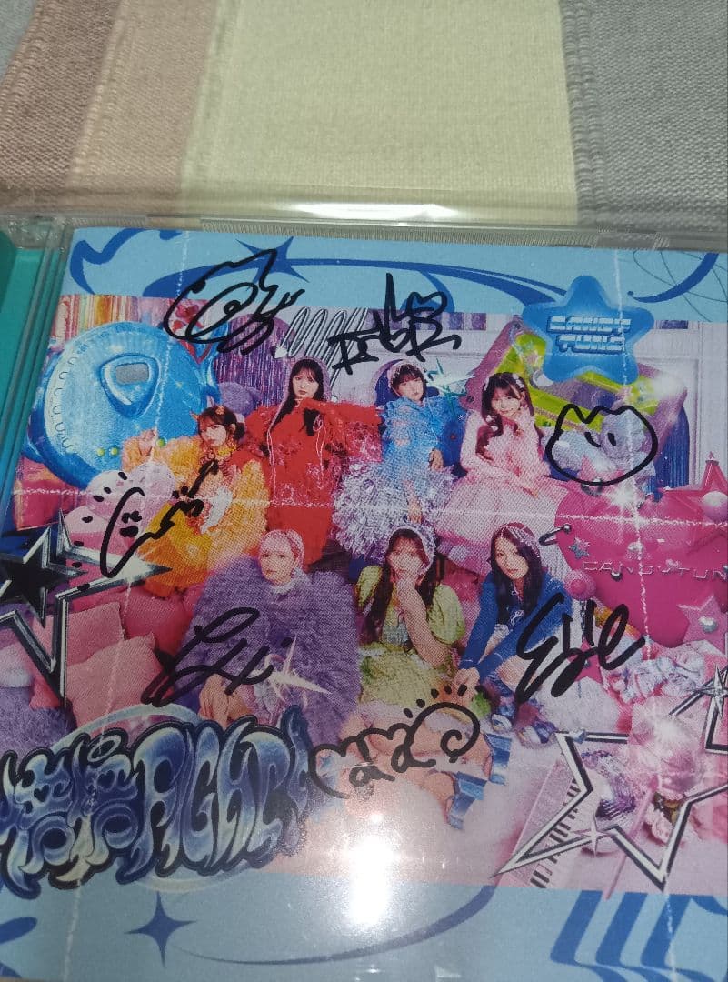 新品　アルバム　CANDYTUNE「倍倍FIGHT!」メンバー直接サイン入り