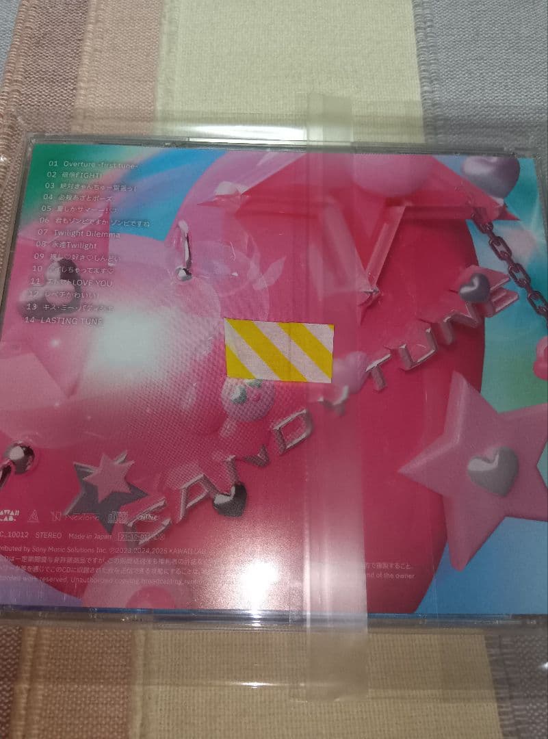 新品　アルバム　CANDYTUNE「倍倍FIGHT!」メンバー直接サイン入り