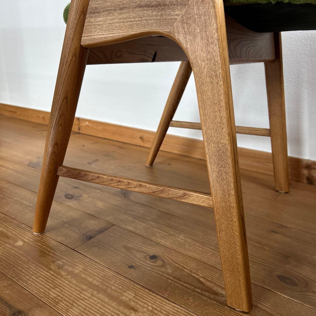 モモナチュラル LAME CHAIR ダイニングチェア①