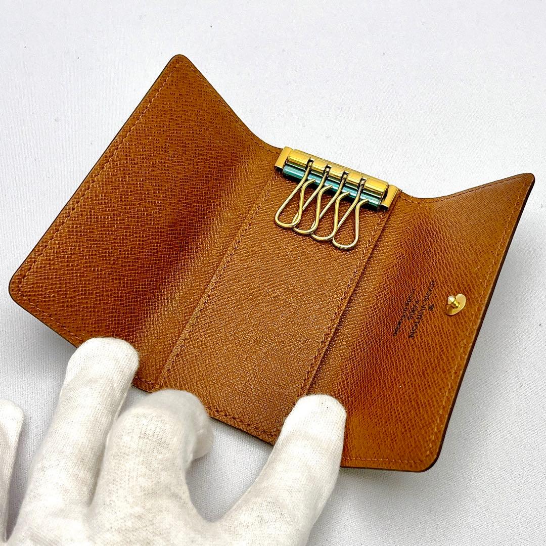 本日最終掲載！ルイヴィトン　モノグラム４連 キーケース 正規品