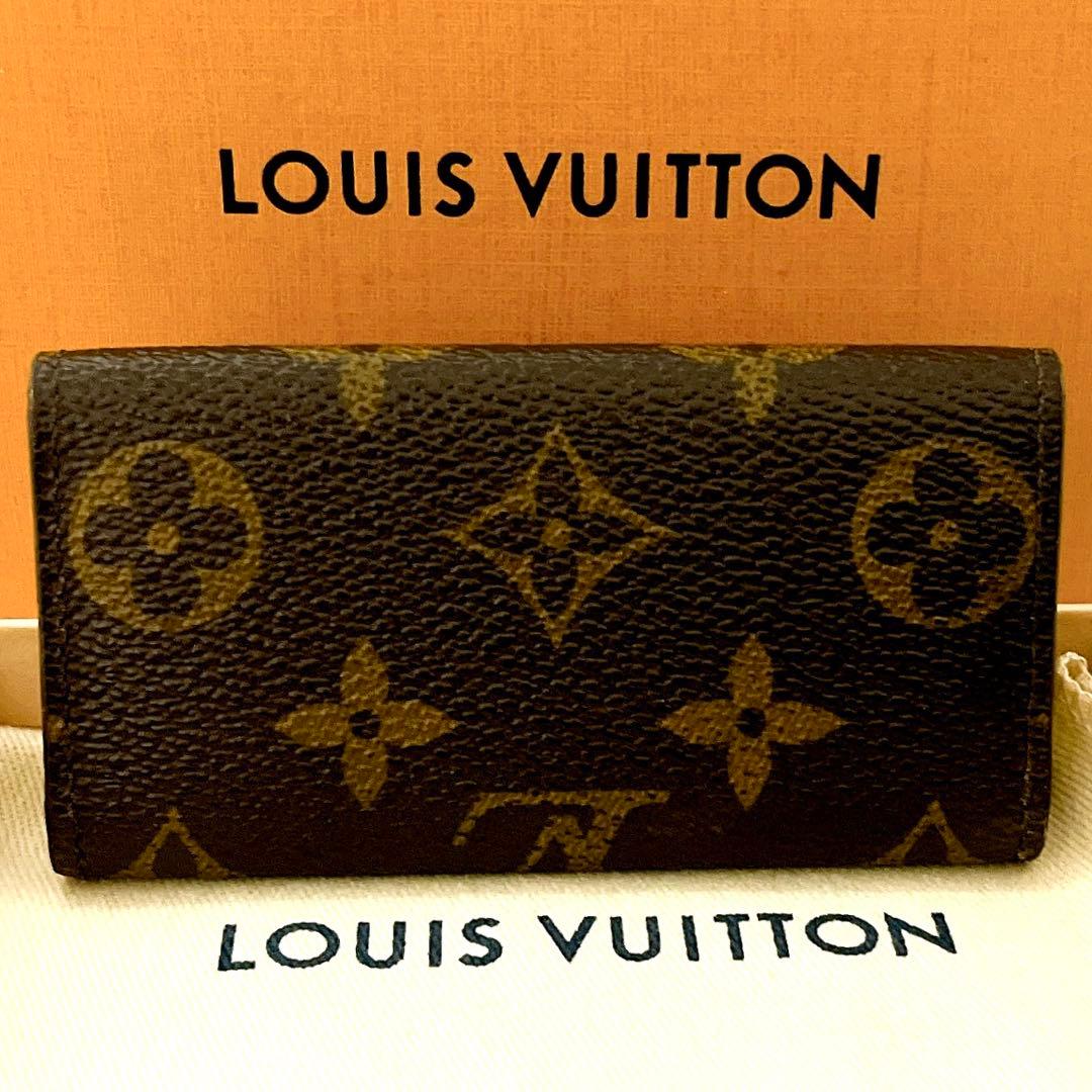 本日最終掲載！ルイヴィトン　モノグラム４連 キーケース 正規品