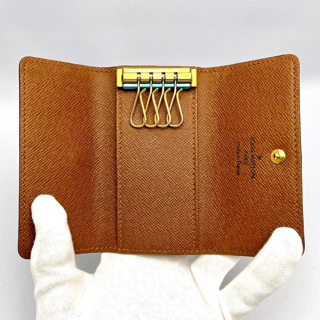 本日最終掲載！ルイヴィトン　モノグラム４連 キーケース 正規品