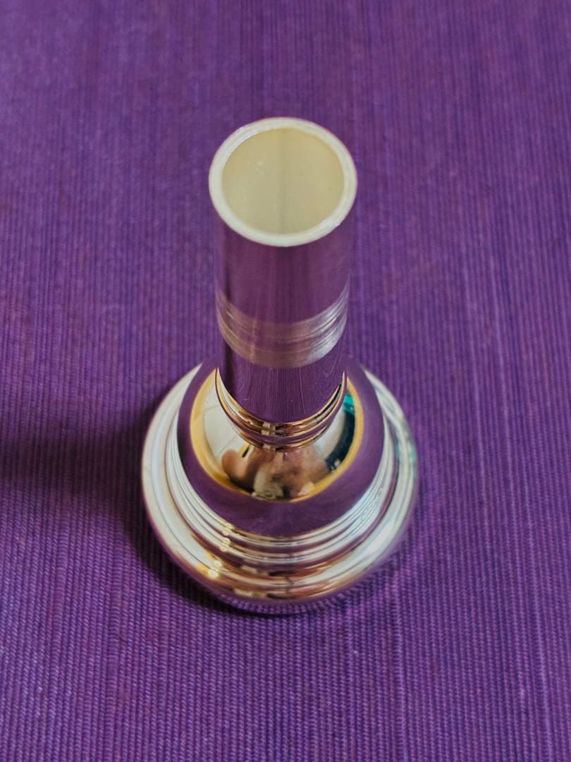 LASKEY ラスキー 59MD トロンボーン マウスピース 銀メッキ仕上げ