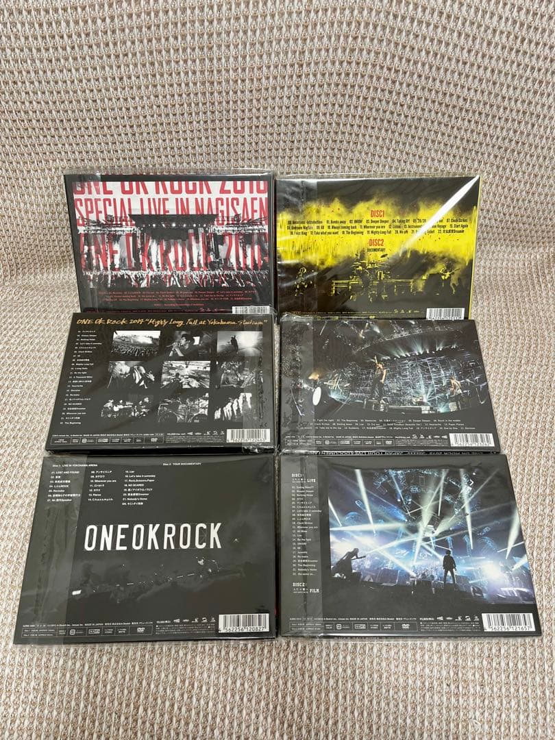 ⭐︎ONE OK ROCKの DVD6枚セット⭐︎