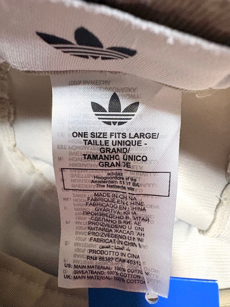 未使用✨adidas Tour Bucket Hat ベージュ OSFL