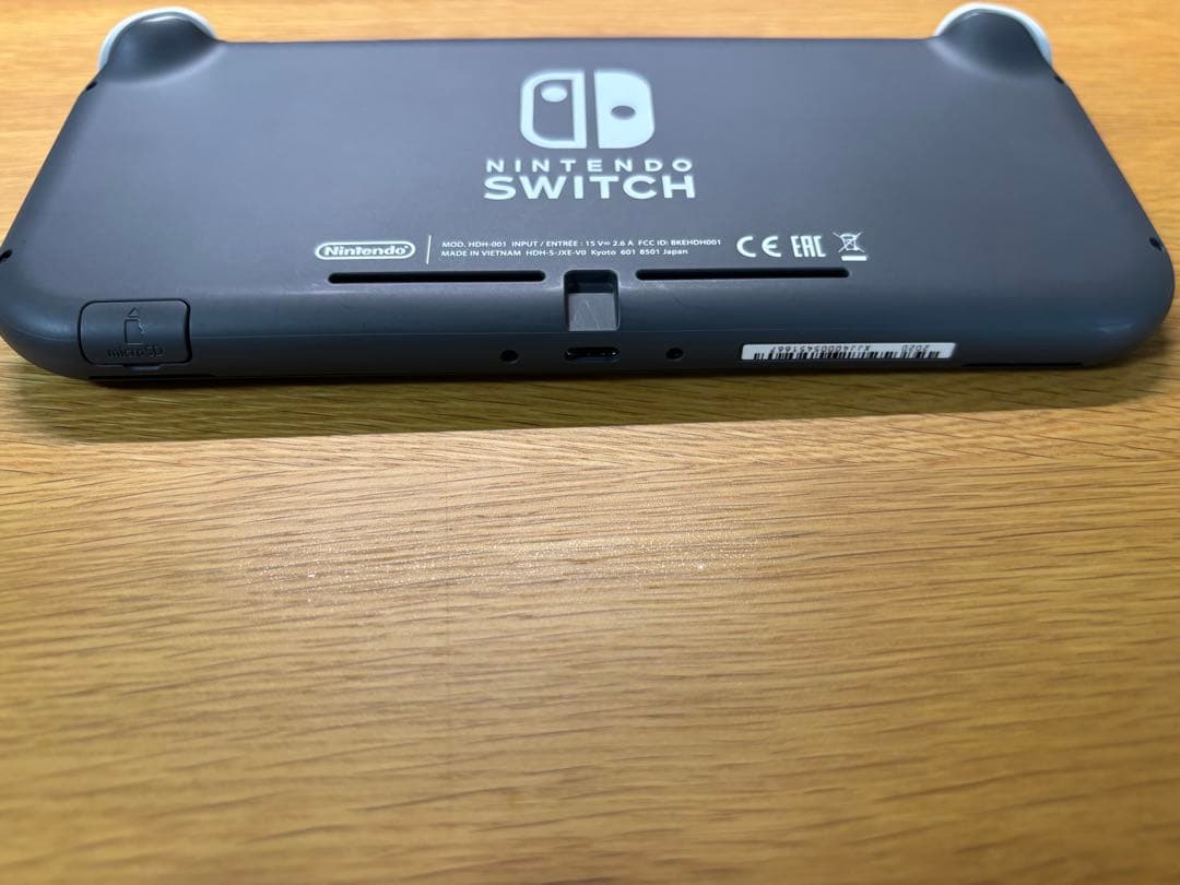Nintendo Switch Lite グレー　箱付き