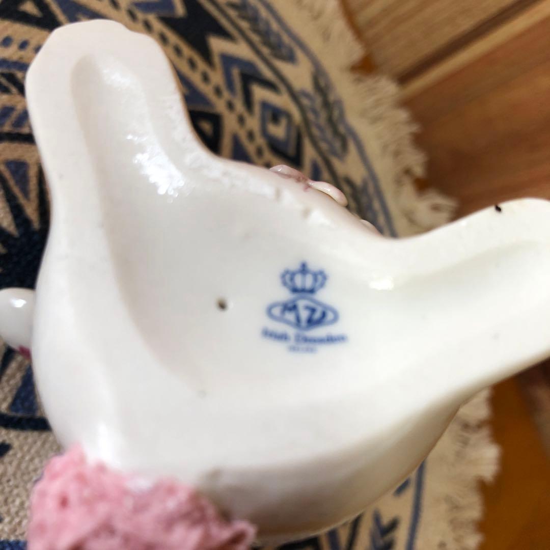 アイリッシュ　ドレスデン　干支　ウサギ