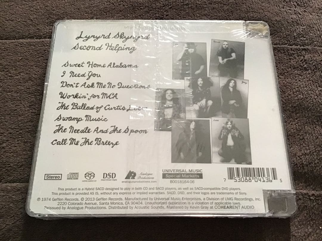 新品❣️SACD　レーナード・スキナード「セカンド・ヘルピング」 Lynyrd