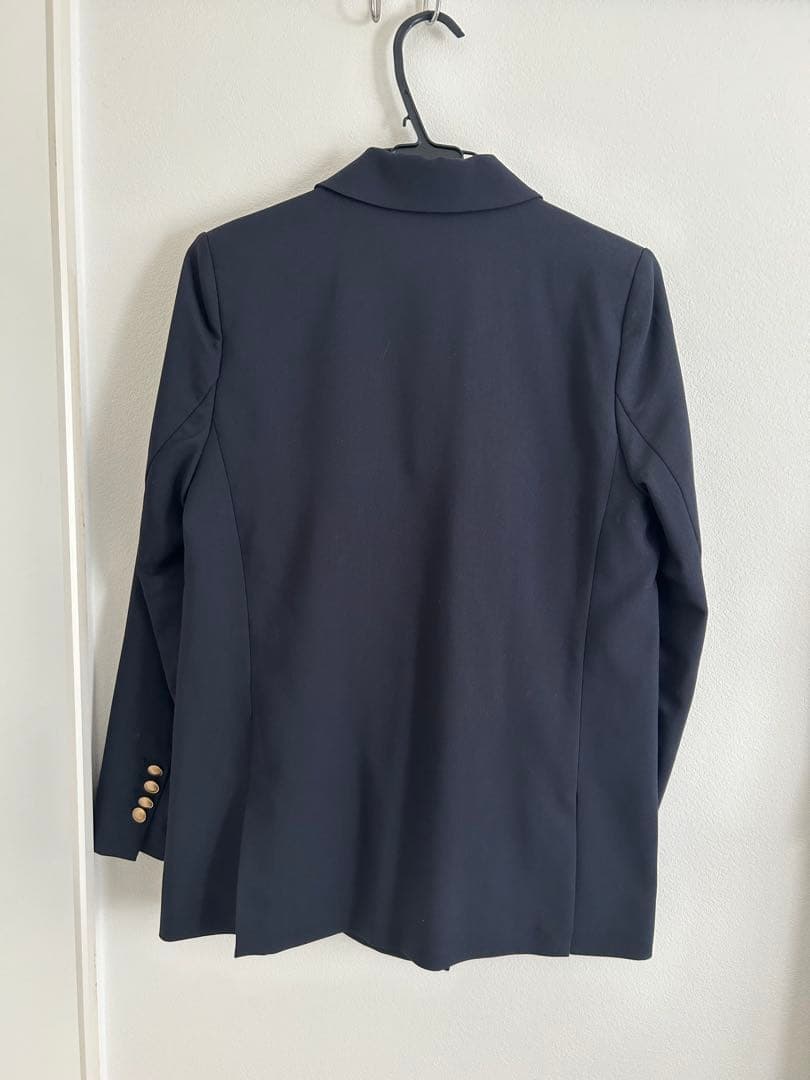 CADUNE ライトテーラードジャケット紺 36