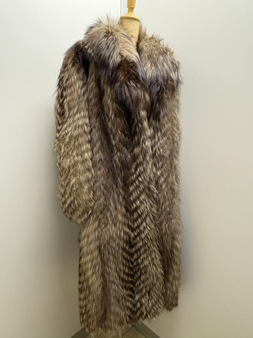 SAGA FOX フォックスファーロングコート 601262