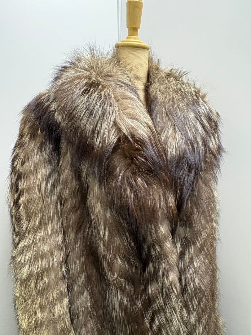 SAGA FOX フォックスファーロングコート 601262