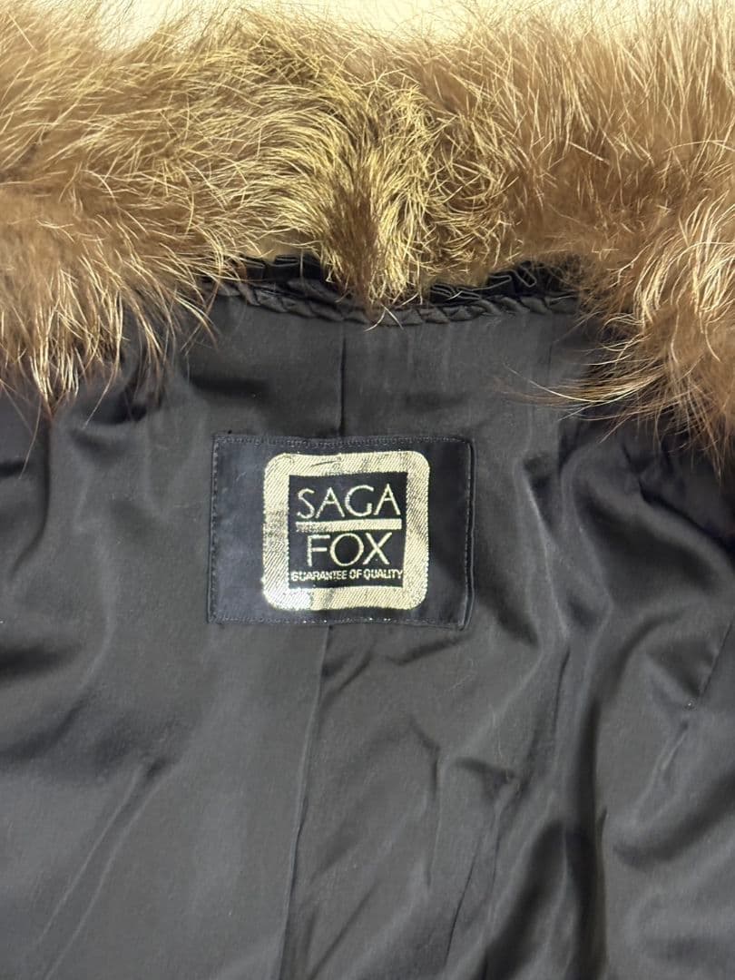 SAGA FOX フォックスファーロングコート 601262