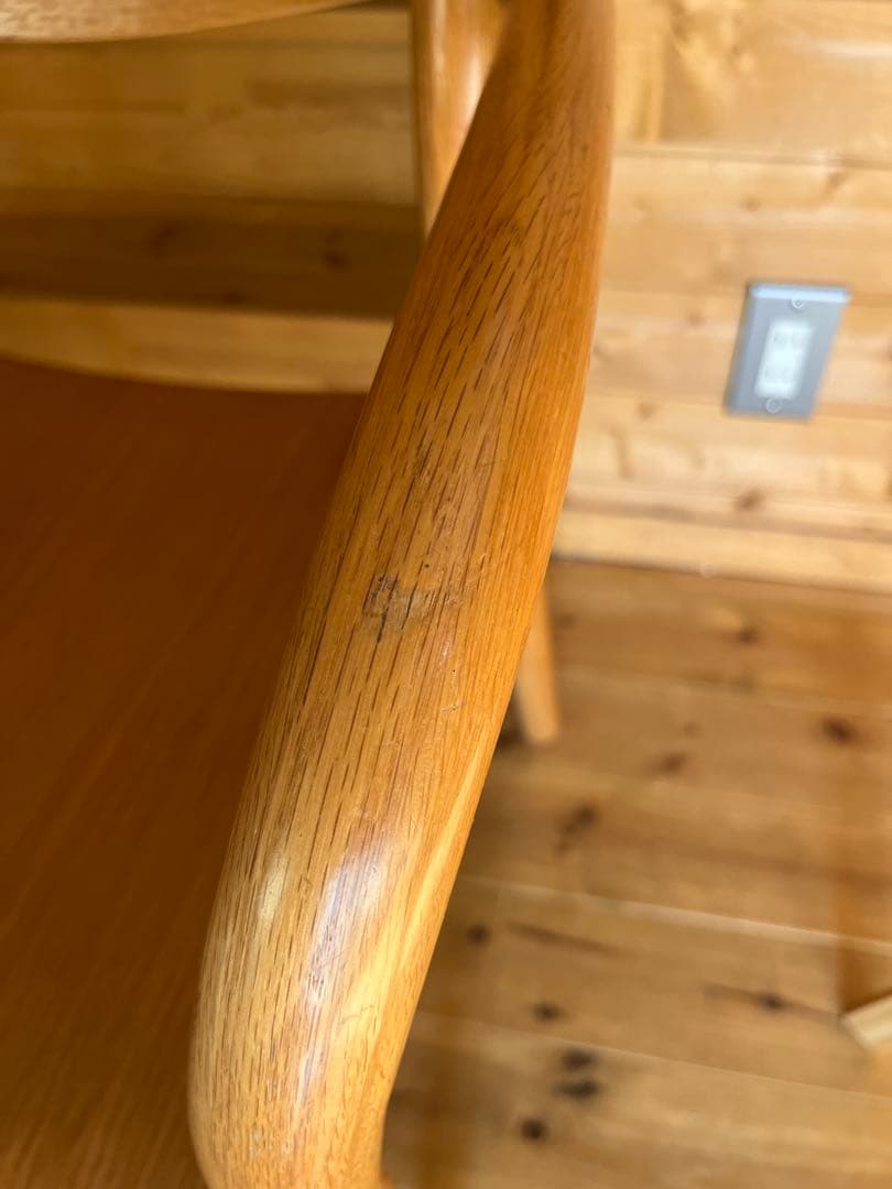 無印良品　アームチェア　ダイニングチェア Ｂ