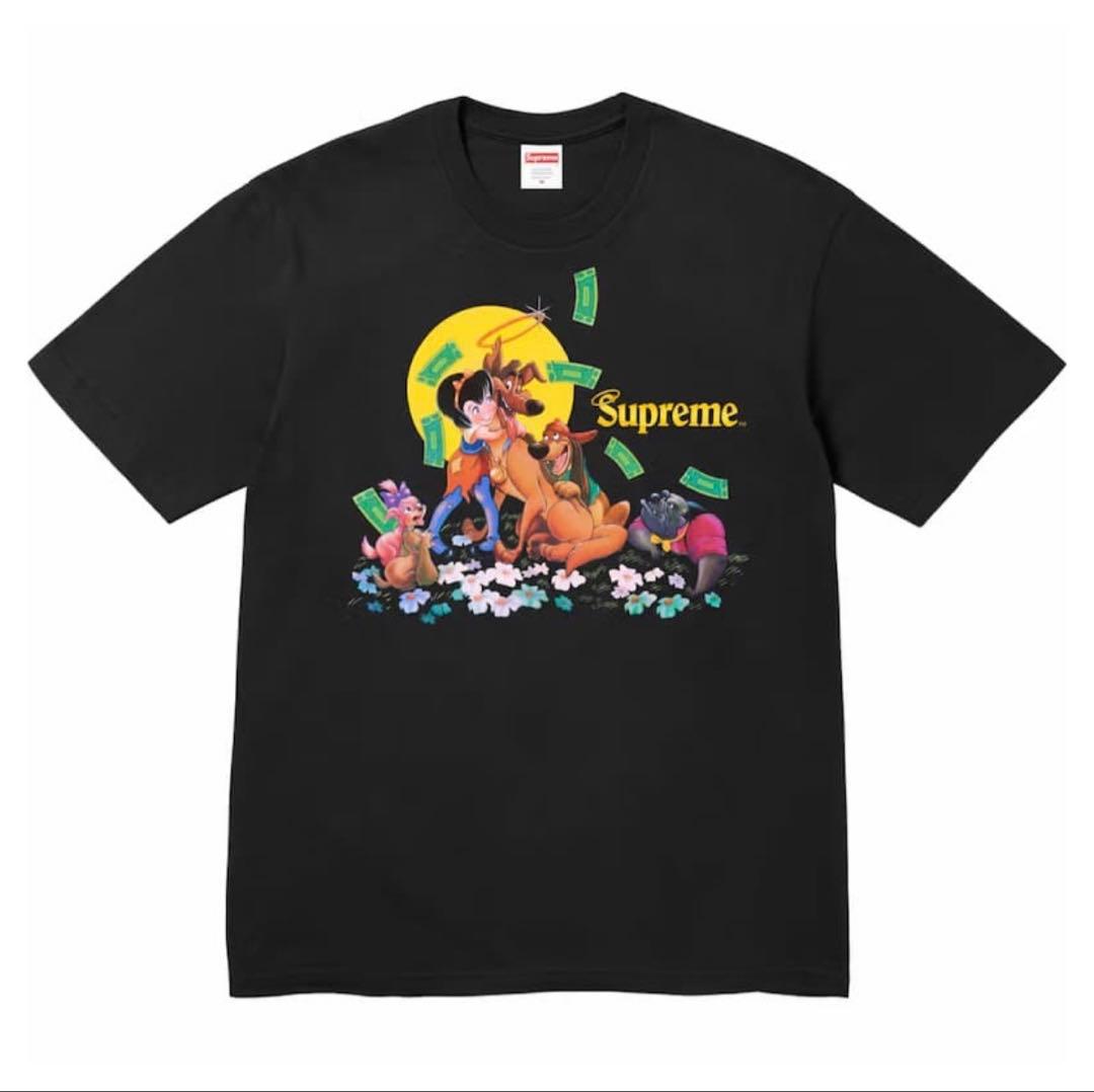 トップス Supreme All Dogs Go To Heaven Tee Black