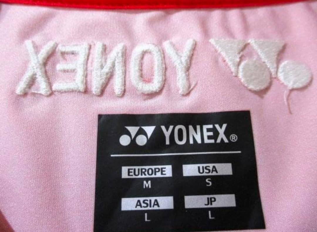 YONEX バドミントン Tシャツ レッド 日本代表（非売品）