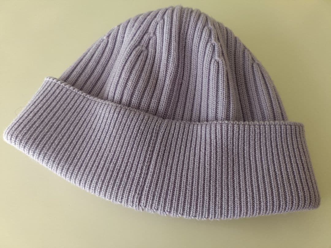 ロエベ　LOEWE ラベンダー ニット帽