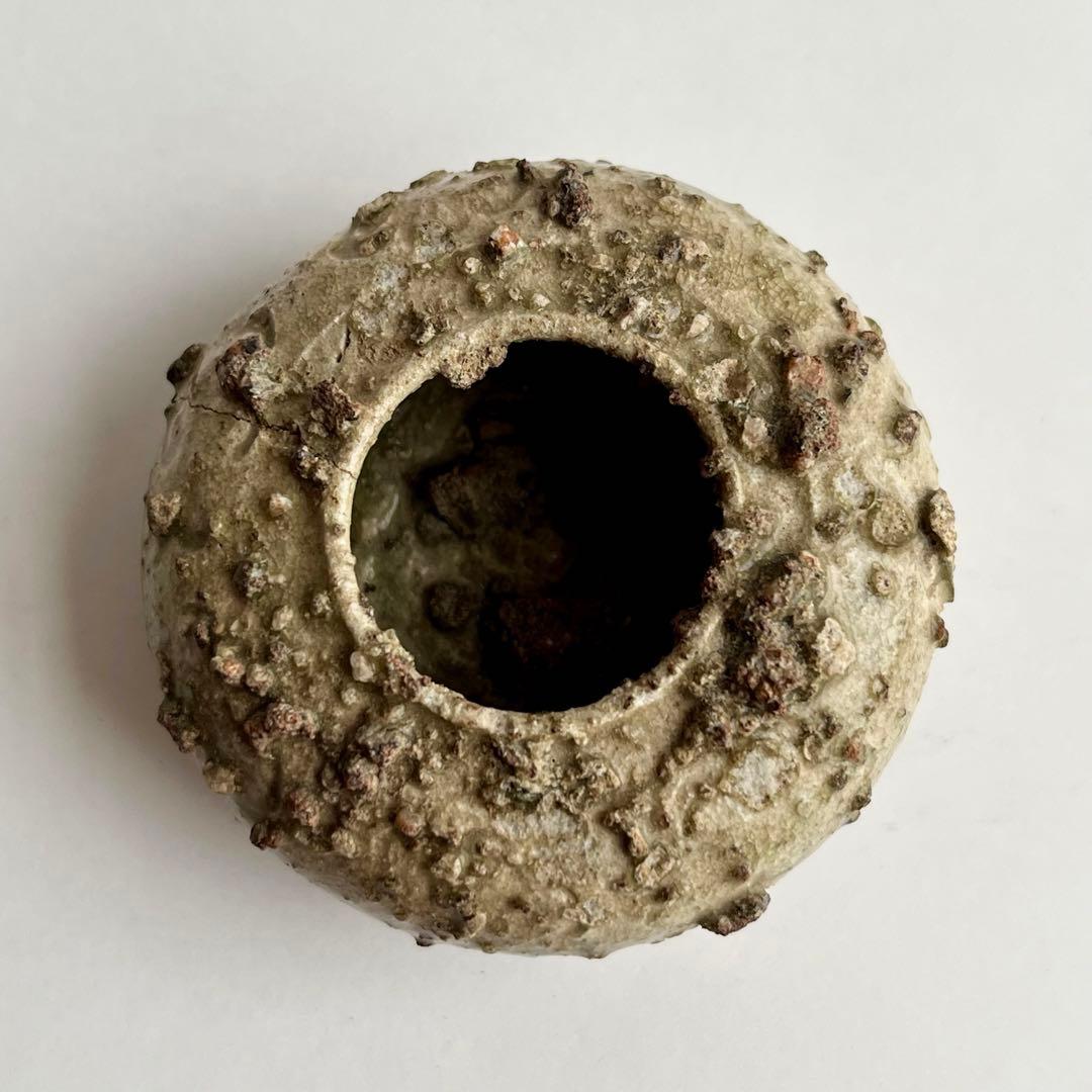 古瀬戸　灰釉　小壺