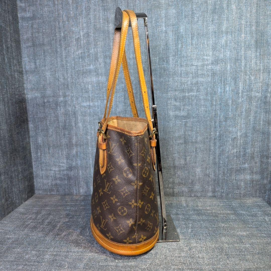 ルイヴィトン usa製 モノグラム M42238 バケットPM ポーチ無