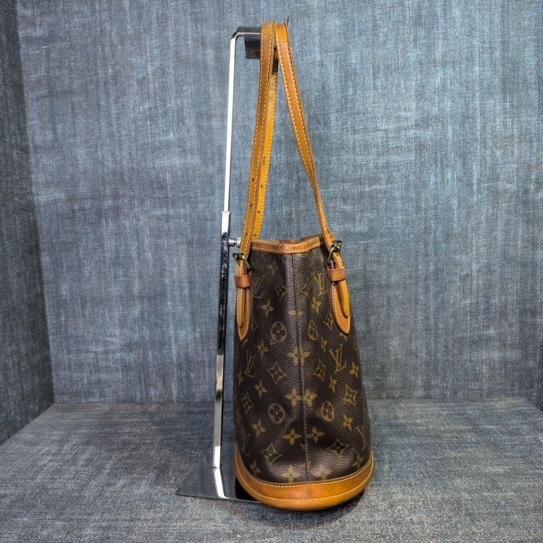 ルイヴィトン usa製 モノグラム M42238 バケットPM ポーチ無