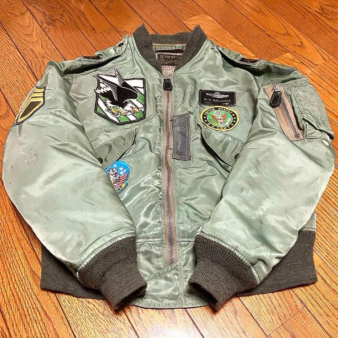 バズリクソンズ L-2B フライトジャケット　BR12742 SMALLカスタム