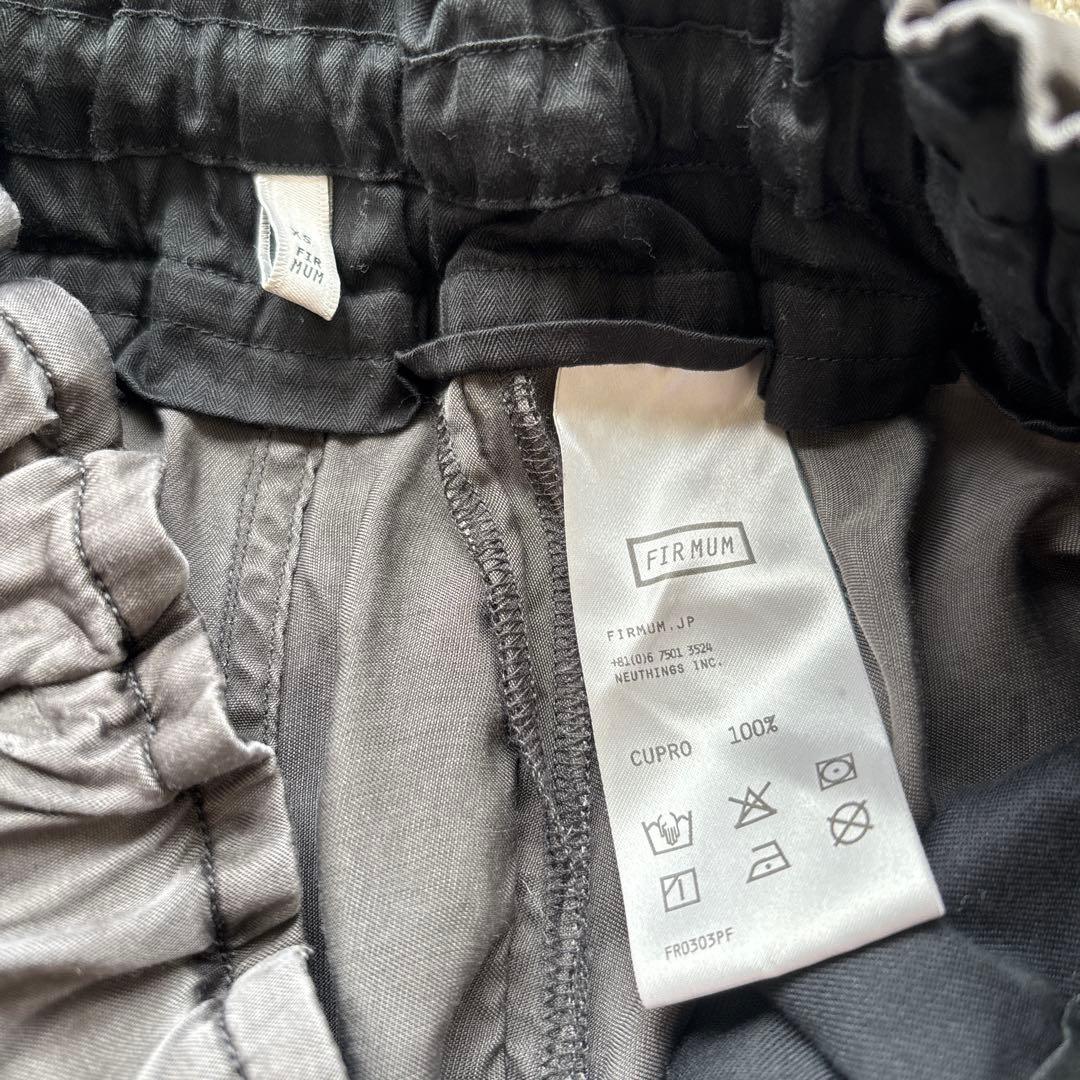 みいさんFIRMUM トラックパンツ　チャコールグレー