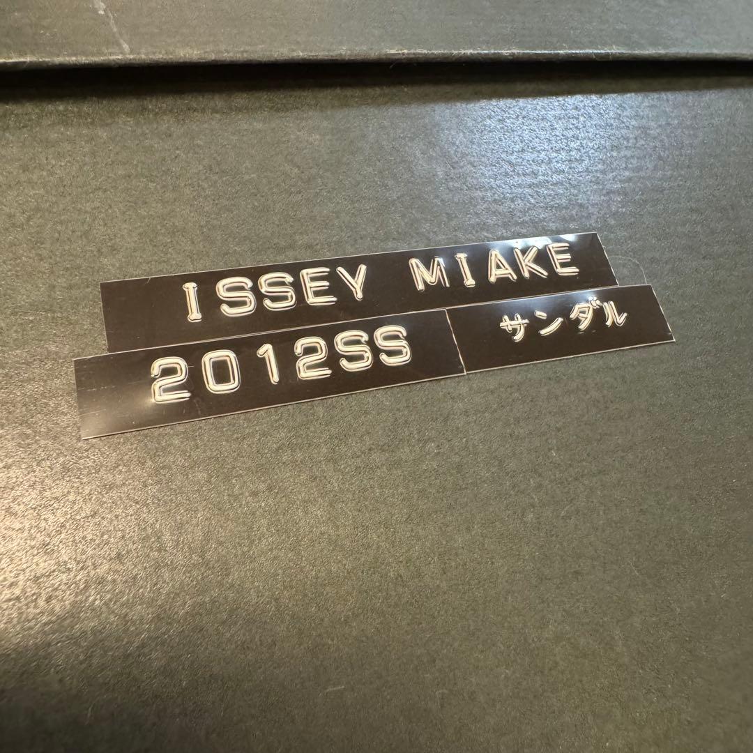 Paraboot× ISSEY MIYAKE MENレザーサンダル 2012SS