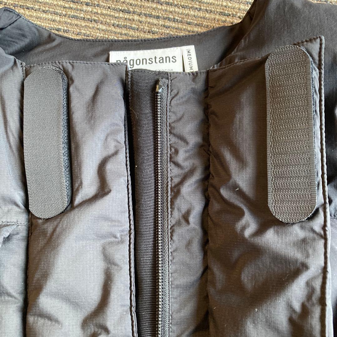 nagonstansナゴンスタンス　PERTEXダウンノーカラーベスト