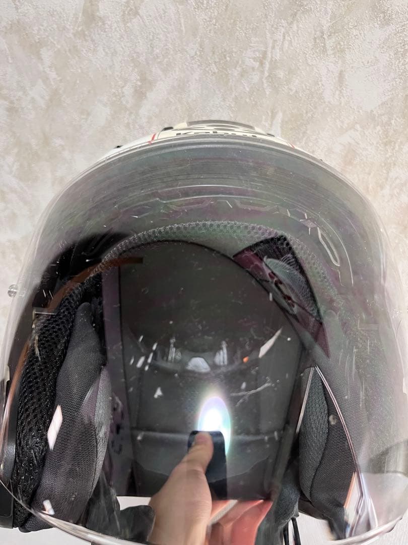 OGK KABUTO EXCEED Lサイズ【シールド難あり】