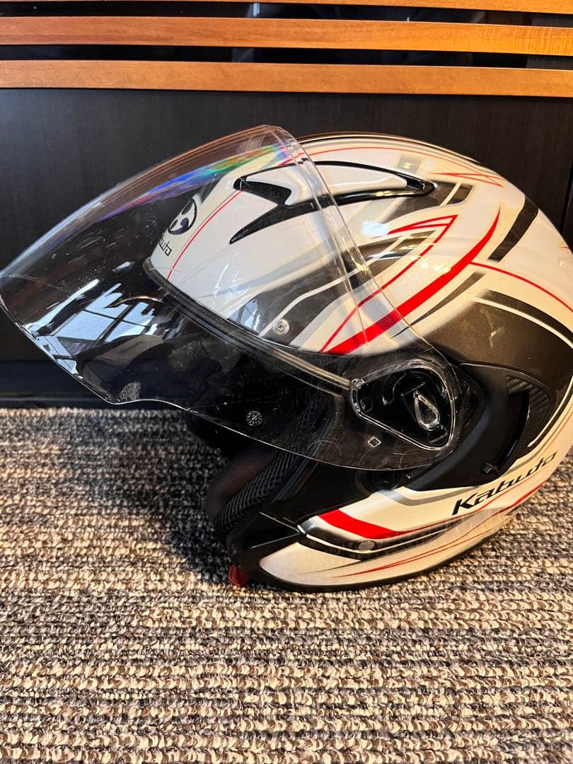 OGK KABUTO EXCEED Lサイズ【シールド難あり】