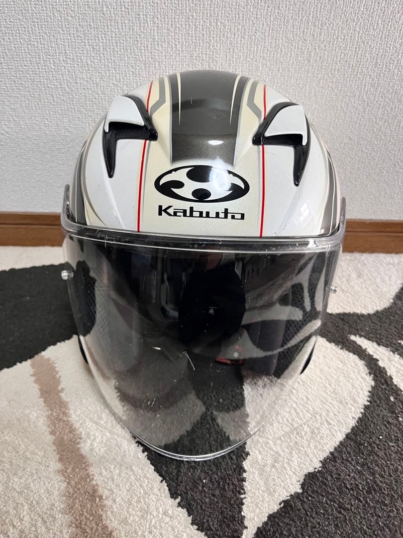 OGK KABUTO EXCEED Lサイズ【シールド難あり】