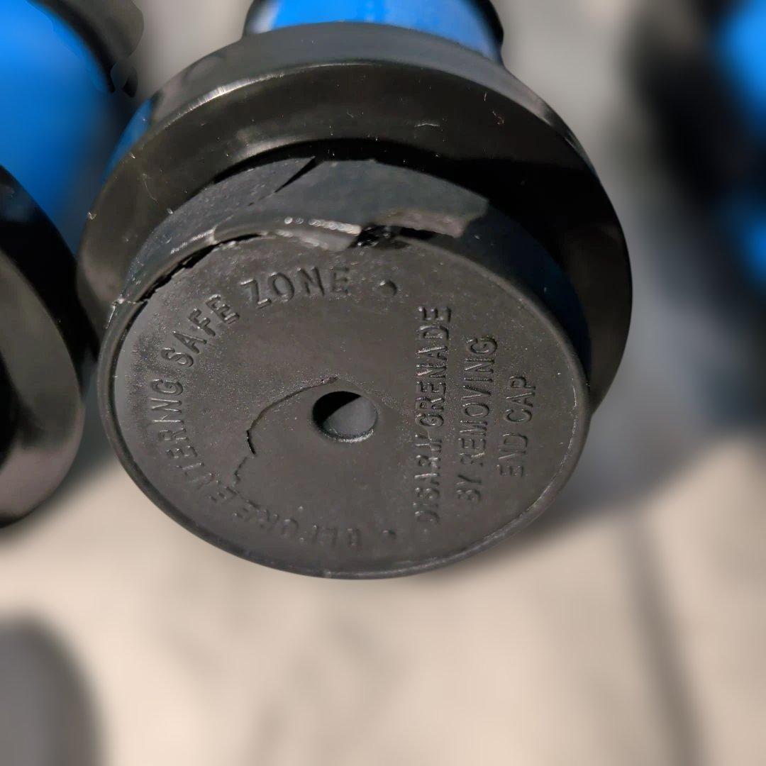 サイクロンインパクトグレネード　初期ロット　3個セット　パッチ付