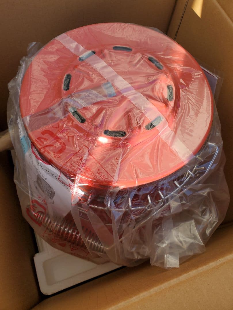 センゴクアラジン　ポータブルガスストーブ SAG-BF02(R) 赤　未使用