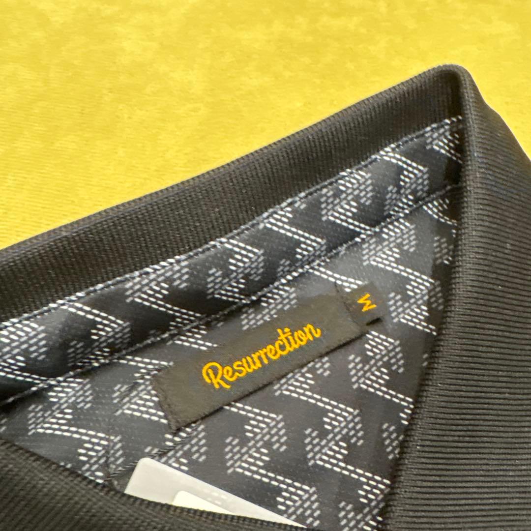 Resurrection ブラック ポロシャツ M