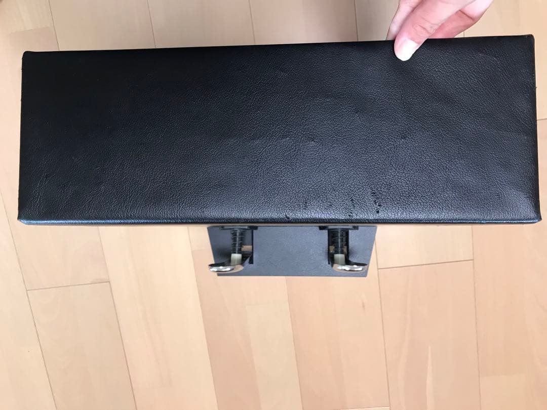 （甲南）ピアノ補助ペダル、足台KP-DX　【ブラック】ペダルキャリングバッグ