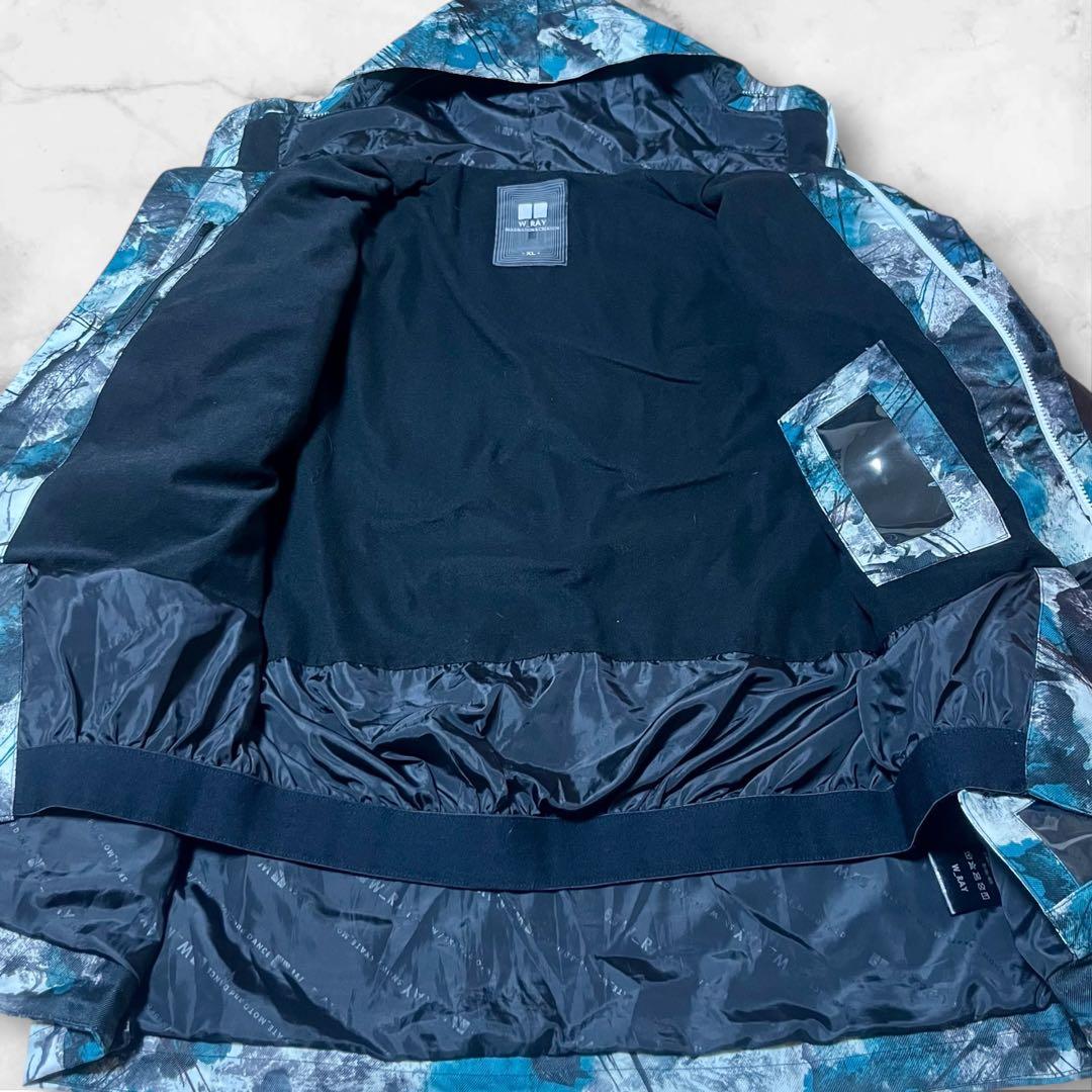 【美品】W RAY ダブルレイ　スノーボードウェア上下セット　メン ズ　X L