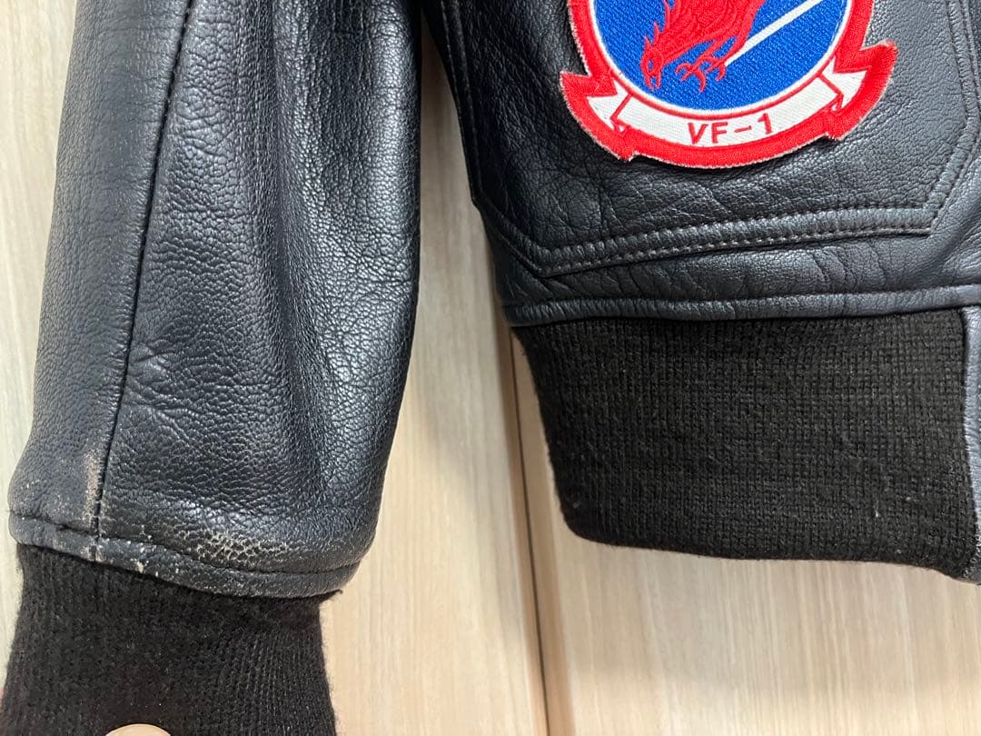 は*つ様 MAX CADY's G-1トップガン レザー フライトジャケット S