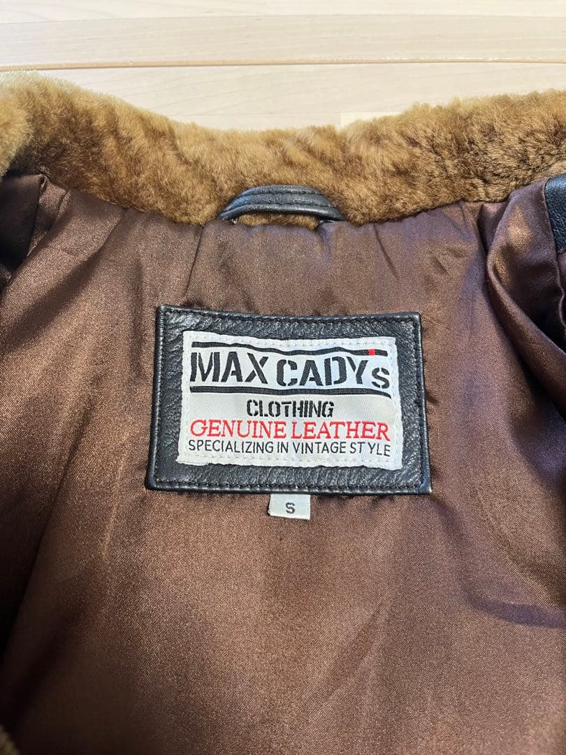は*つ様 MAX CADY's G-1トップガン レザー フライトジャケット S