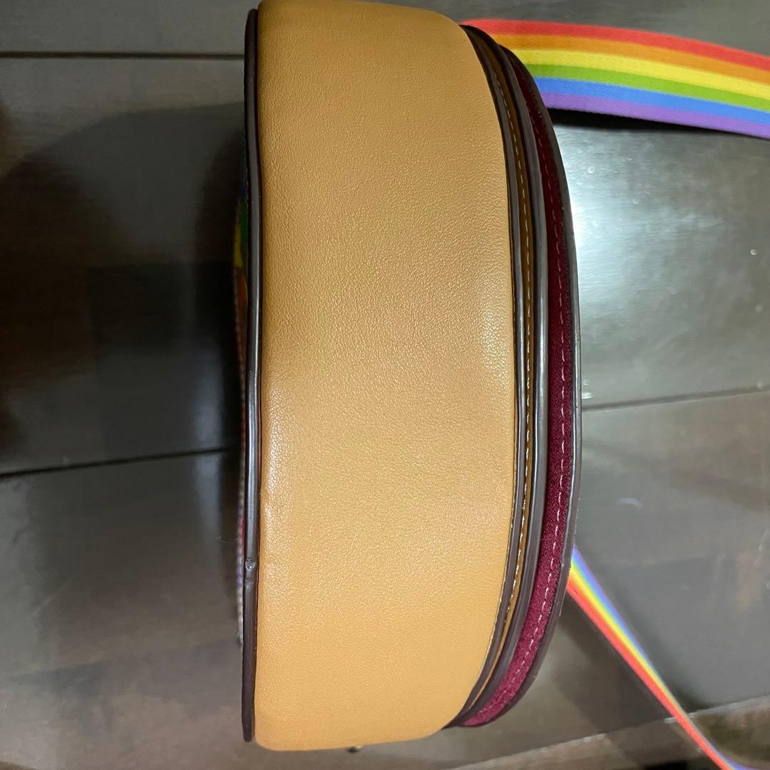 COACH コーチ レインボー カラフル ショルダーバッグ