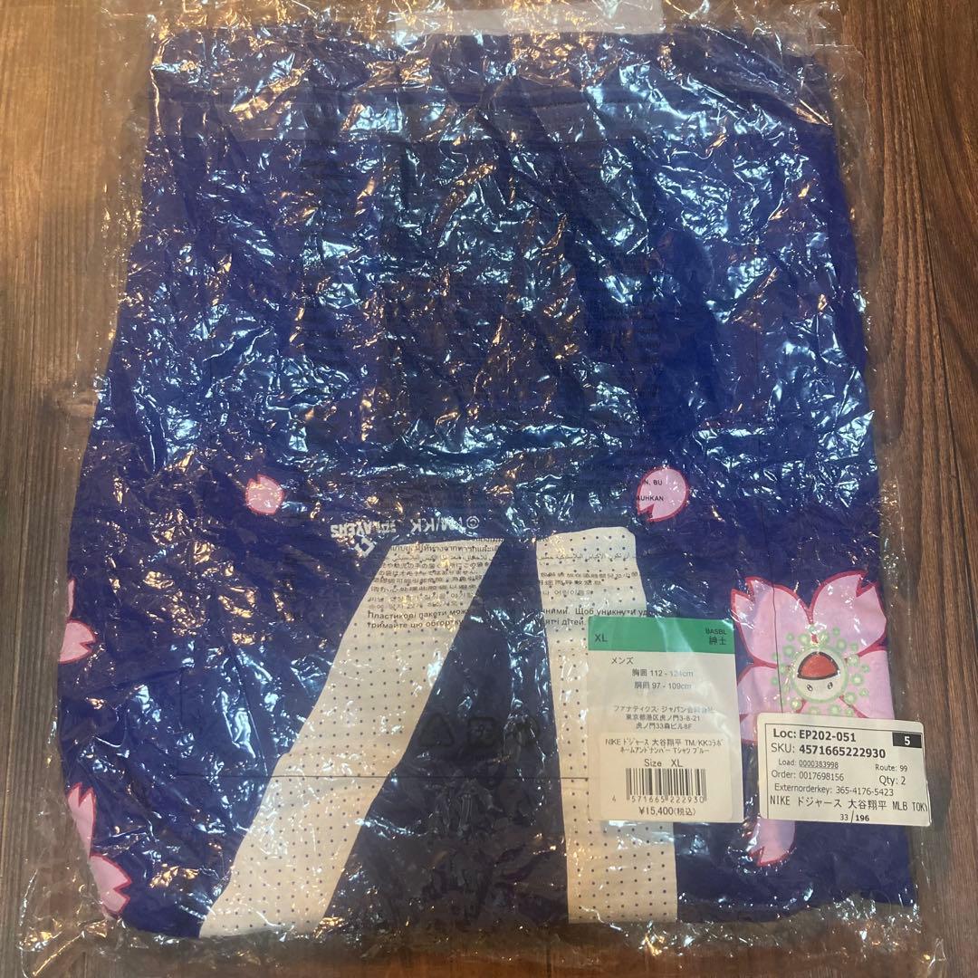 ドジャース MLB コラボ 村上隆 背番号 Tシャツ　大谷翔平 XL